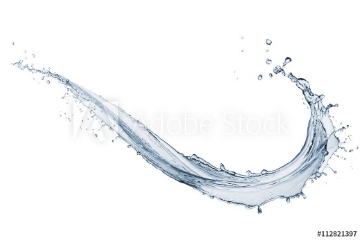 Picture of splashing water